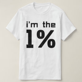 Camiseta Soy el un por ciento