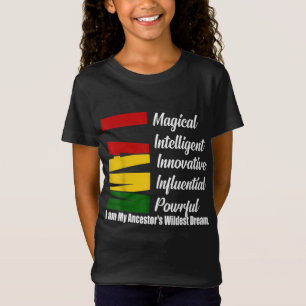 Camiseta Soy el unisex del mes de la historia mágica negra