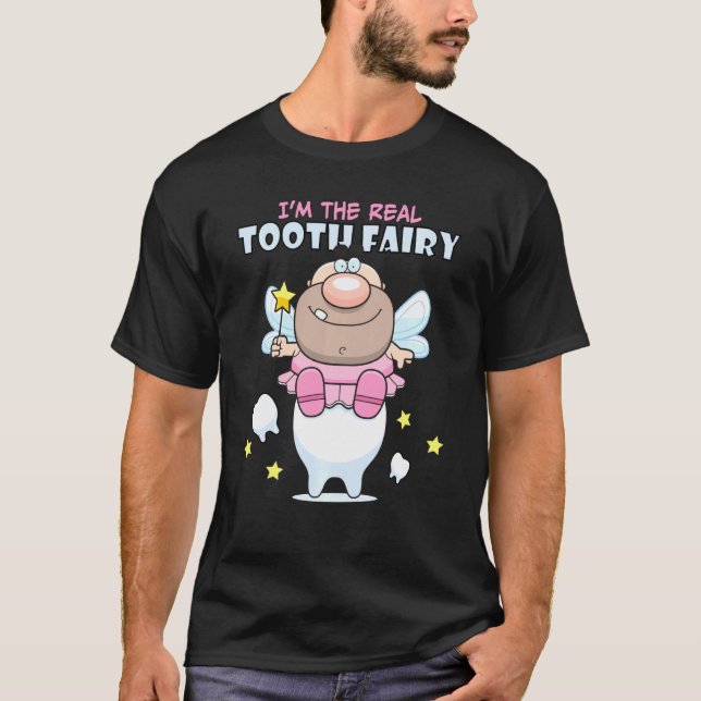 Camiseta Soy El Verdadero Dentista Y Dental Divertido De Lo (Anverso)