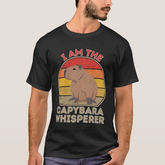 Camiseta Soy El Whisperer De Capibara (Anverso)