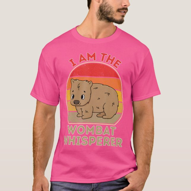 Camiseta Soy El Whisperer De Wombat (Anverso)