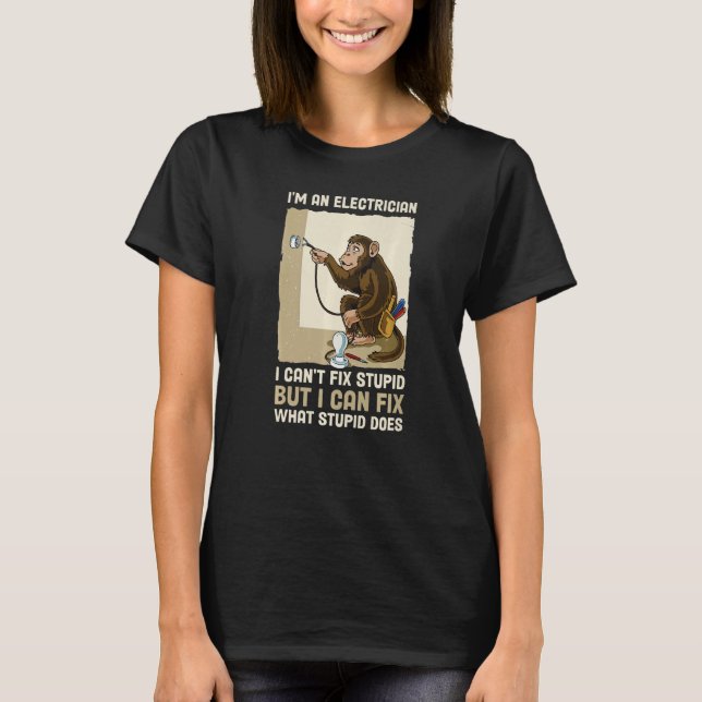 Camiseta Soy electricista (Anverso)