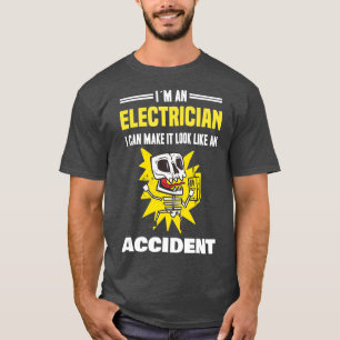 Camiseta Soy electricista y puedo hacerlo parecer como un