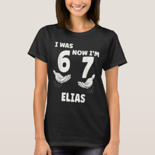 Camiseta Soy Elias 6 7 Cumpleaños Cumple