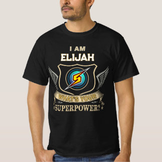 Camiseta Soy ELIJAH ¿Cuál es tu superpoder