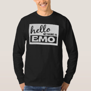 Camiseta Soy Emo Hola Emo Así Que Qué Emo Mayor Era Nev