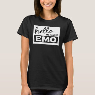 Camiseta Soy Emo Hola Emo Así Que Qué Emo Mayor Era Nev