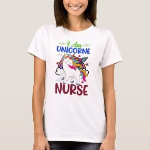 CAMISETA SOY ENFERMERA UNICORNE
