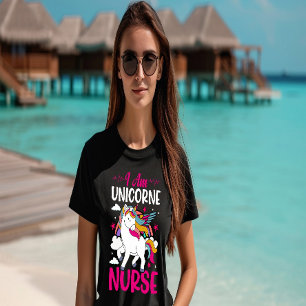 CAMISETA SOY ENFERMERA UNICORNE