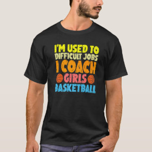 Camiseta Soy entrenador usado de baloncesto de baloncesto d