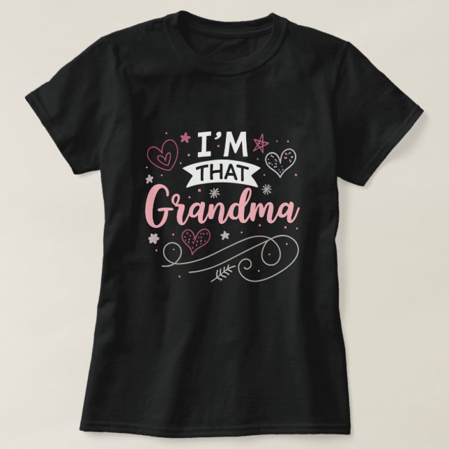 Camiseta Soy esa abuela (Diseño del anverso)