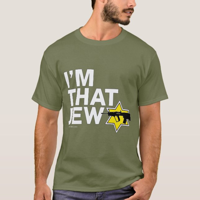 Camiseta "SOY ESA JUDÍA" Autodefensa Judía (Anverso)