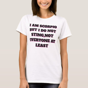CAMISETA SOY ESCORPIO Y ORGULLOSO