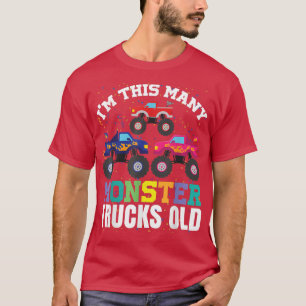 Camiseta Soy esta vieja camionera de muchos monstruos... te