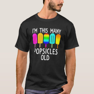 Camiseta Soy esta vieja y divertida gente de Popsicles