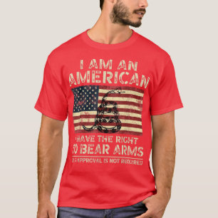 Camiseta Soy Estadounidense Y Tengo El Derecho De Llevar Br