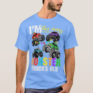 Camiseta Soy este niño de cumpleaños de muchos monstruos