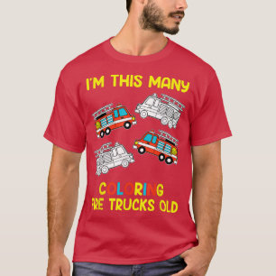 Camiseta Soy este segundo cumpleaños de muchos camiones de
