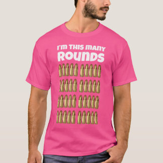 Camiseta Soy Este Tantos Rounds Funny 40Th Birthday For Gun