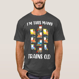 Camiseta Soy Este Tren De Muchos Viejos Ferrocarriles De Cu