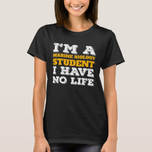 Camiseta Soy estudiante de Biología Marina No tengo Biograf