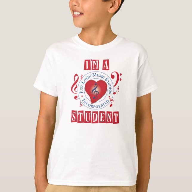 Camiseta Soy estudiante de JLMS Hanes ComfortSoft® Long Sle (Anverso)