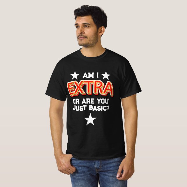 Camiseta Soy Extra (Anverso completo)