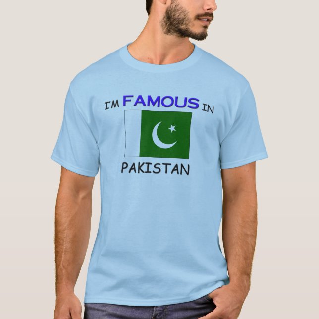 Camiseta Soy famoso en PAQUISTÁN (Anverso)