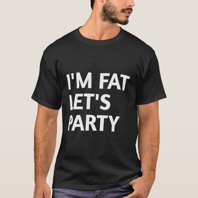 Camiseta Soy Fat Let'S Fiesta (Anverso)