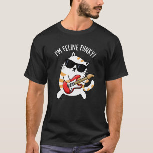 Camiseta Soy Feline Funky Funny Cat Pun Dark BG