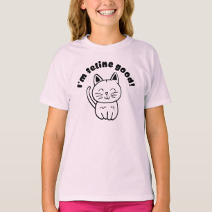 Camiseta Soy felino bueno