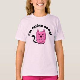 Camiseta Soy felino bueno