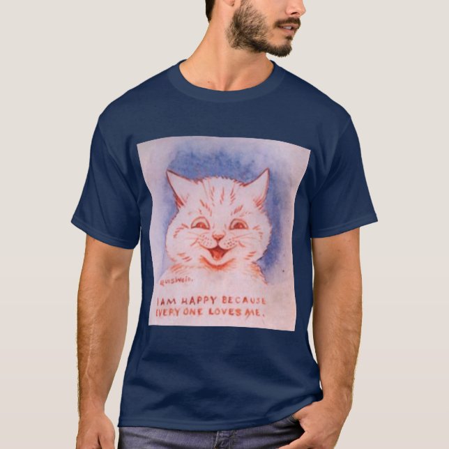 Camiseta Soy feliz porque (Anverso)
