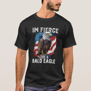 Camiseta Soy fiero como un patriótico del 4 de julio de un