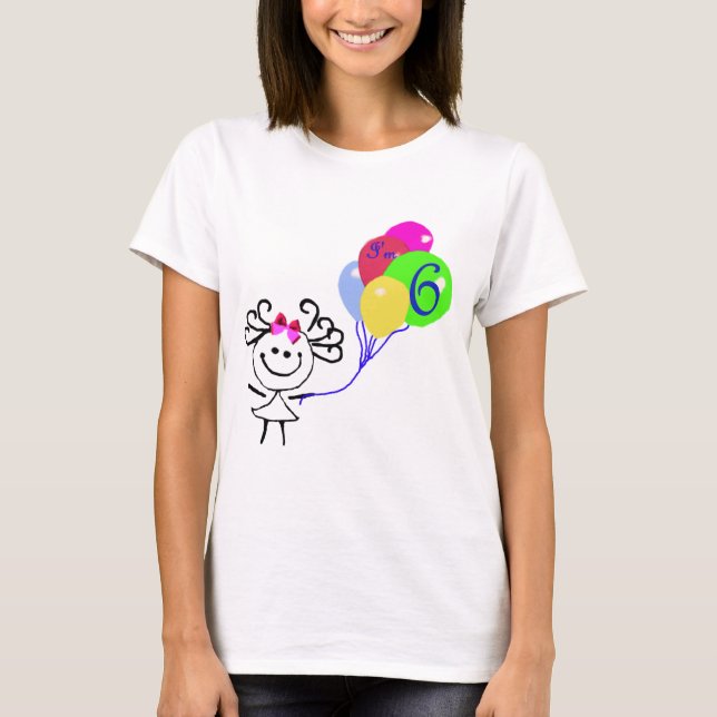 Camiseta Soy figura de 6 palillos (Anverso)