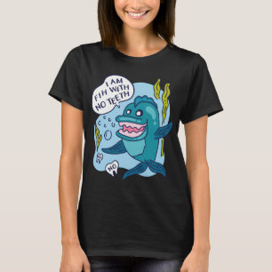 Camiseta Soy Fih sin Dientes Meme Pez Divertido