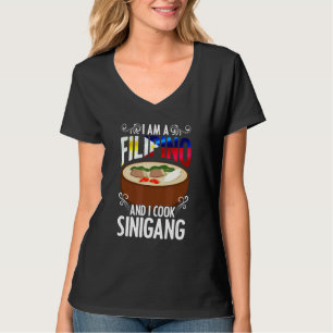 Camiseta Soy Filipino Sinigang Pinoy Souble Comida Filipina