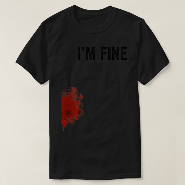 Camiseta Soy Fina Película Zombie Slash Halloween (Diseño del anverso)