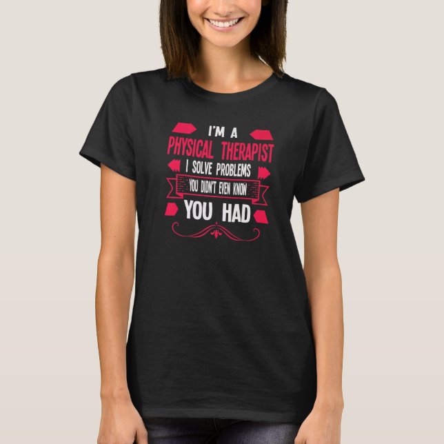 Camiseta Soy físico terapista 1 (Anverso)