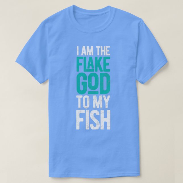 Camiseta Soy Flake God Funny Aquarium Shirt Saltwater (Diseño del anverso)