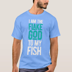 Camiseta Soy Flake God Funny Aquarium Shirt Saltwater