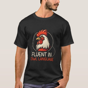 Camiseta Soy Fluyente En El Idioma De Las Vacas Divertido P