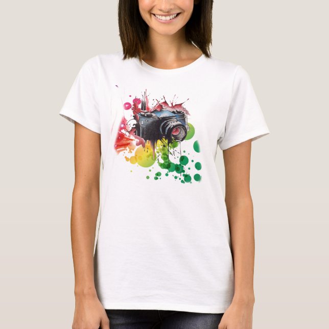 Camiseta Soy fotógrafo (Anverso)
