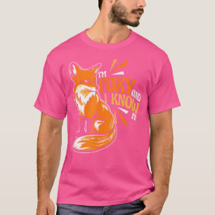 Camiseta Soy Foxy Y Lo Sé Red Fox Canidae Caninae Fox