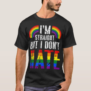 Camiseta Soy franco pero no odio el orgullo gay LGBT arcoir