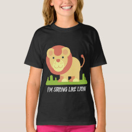 CAMISETA SOY FUERTE COMO LION