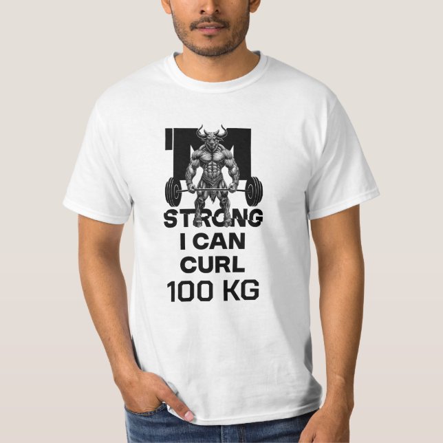 Camiseta Soy Fuerte - Puedo Curar (Anverso)