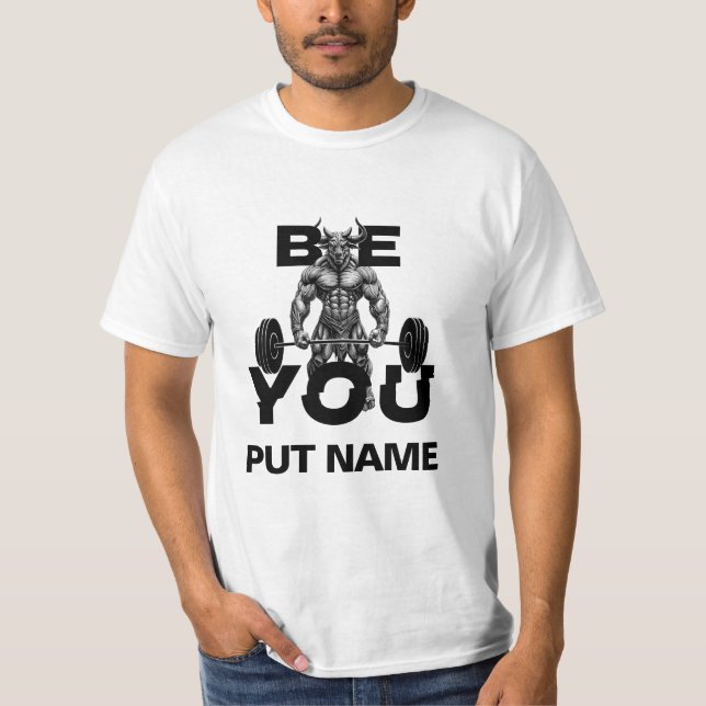 Camiseta Soy Fuerte - Sé Tú - Nombre Personalizado (Anverso)