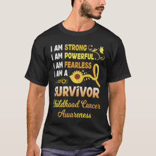 Camiseta Soy fuerte y poderoso sin miedo Soy un niño superv