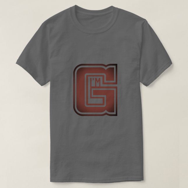 Camiseta Soy G T-Shirt (Diseño del anverso)